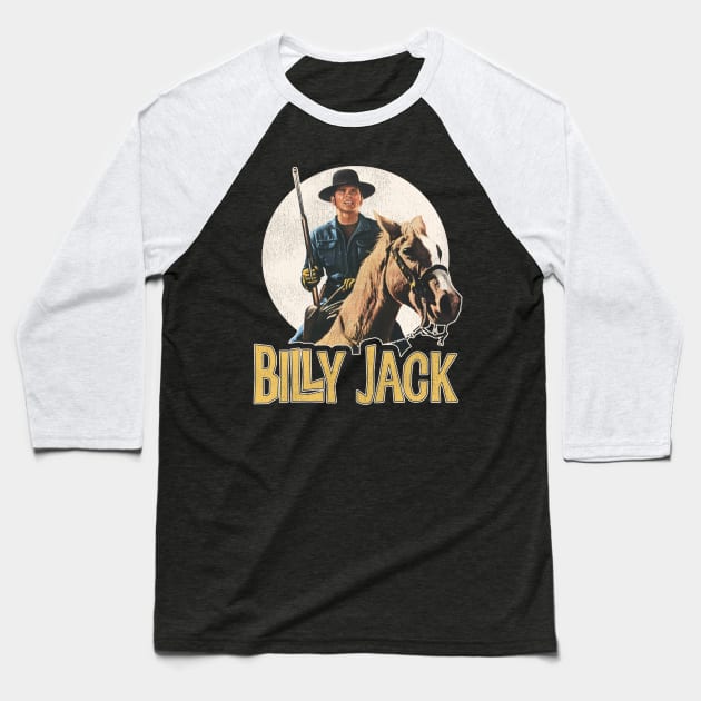 Billy Jack Baseball T-Shirt by darklordpug